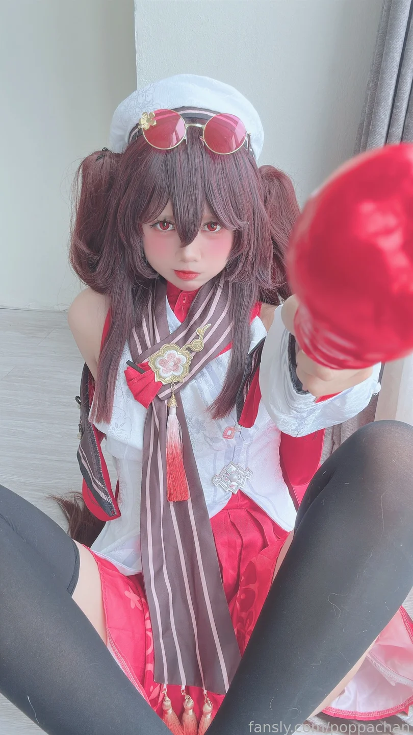 PoppaChan - 胡桃 HuTao [30P-33MB] tg@simisebaisi 【丝足阁】001.webp